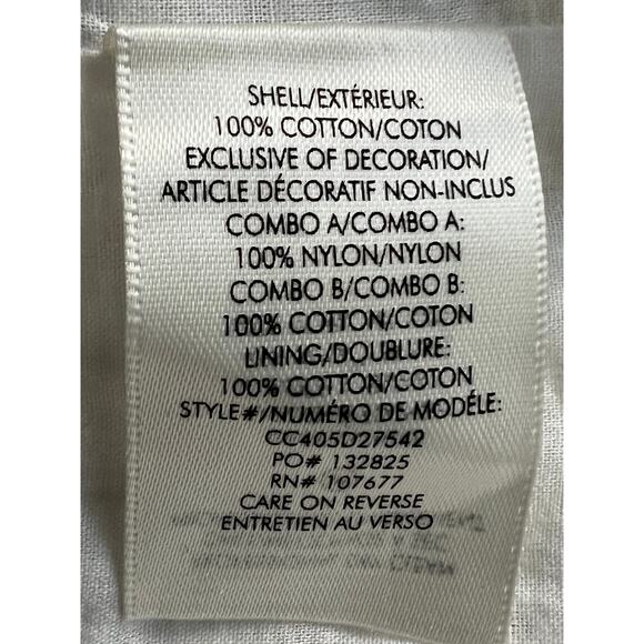 ALICE AND OLIVIA XLARGE CALIN TIERED LACE MINI DRESS OFF WHITE MSRP $495 - Picture 13 of 16